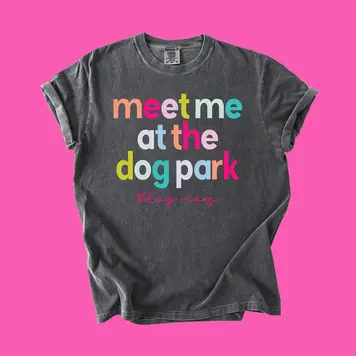The Dapper Paw Meet at Dog Park Tee