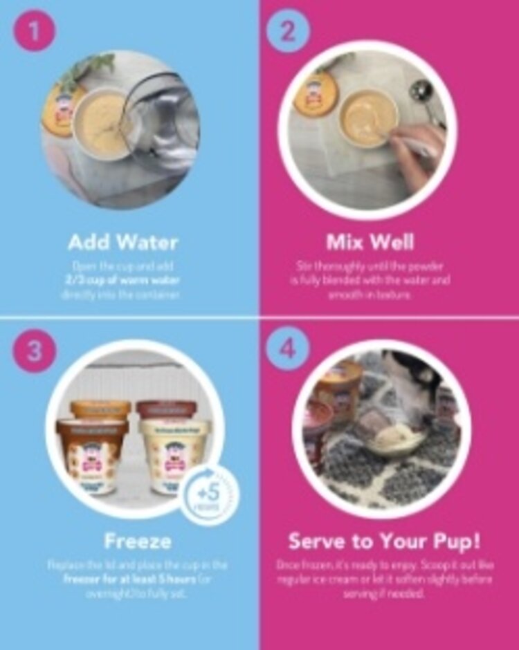 Puppy Scoops Ice Cream Mix Maple Bacon