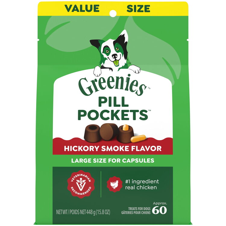 Pill Pocket Dog Cap Smoke 15.8oz