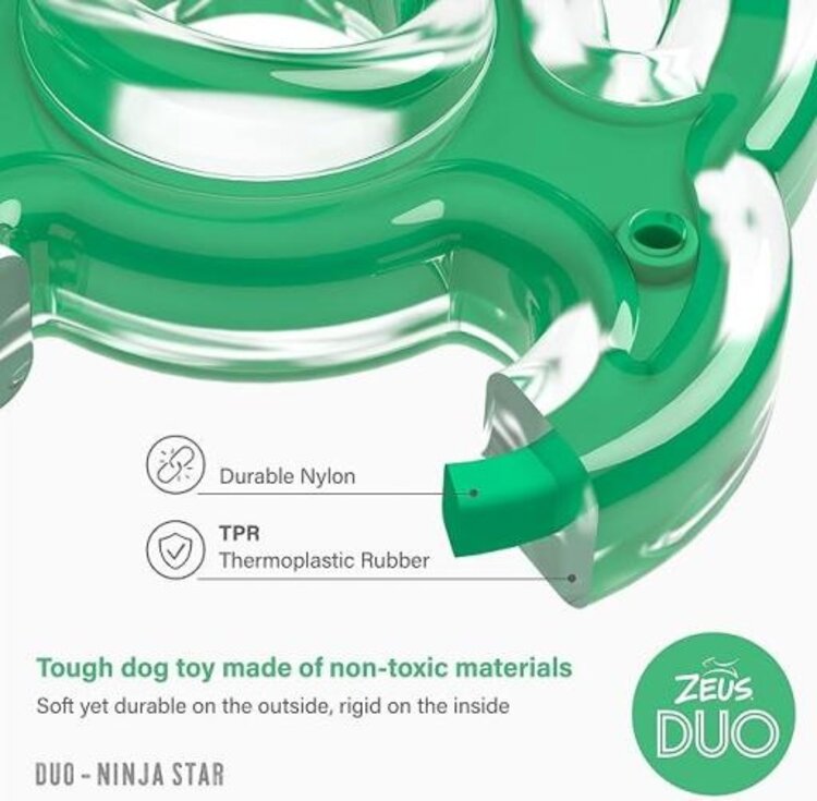 Zeus Duo Ninja Star Green Mint