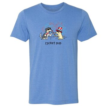 Rocket Pup Tee Heather