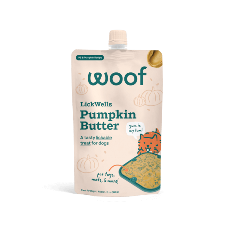 Woof LickWells Pumpkin Butter