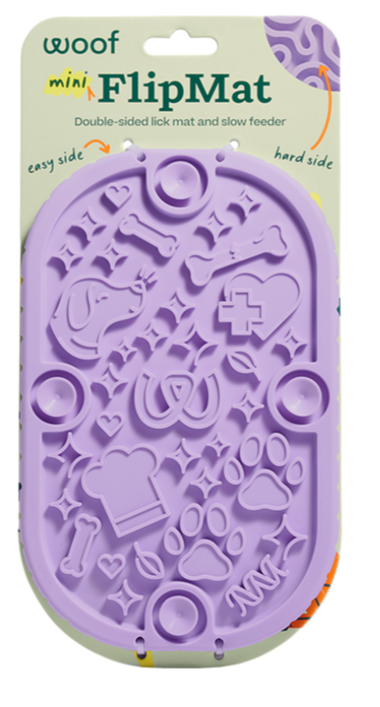 Woof FlipMat Mini Lavender