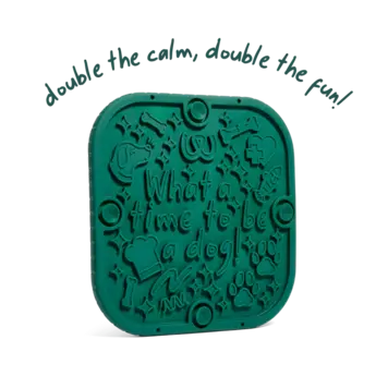 Woof FlipMat Green
