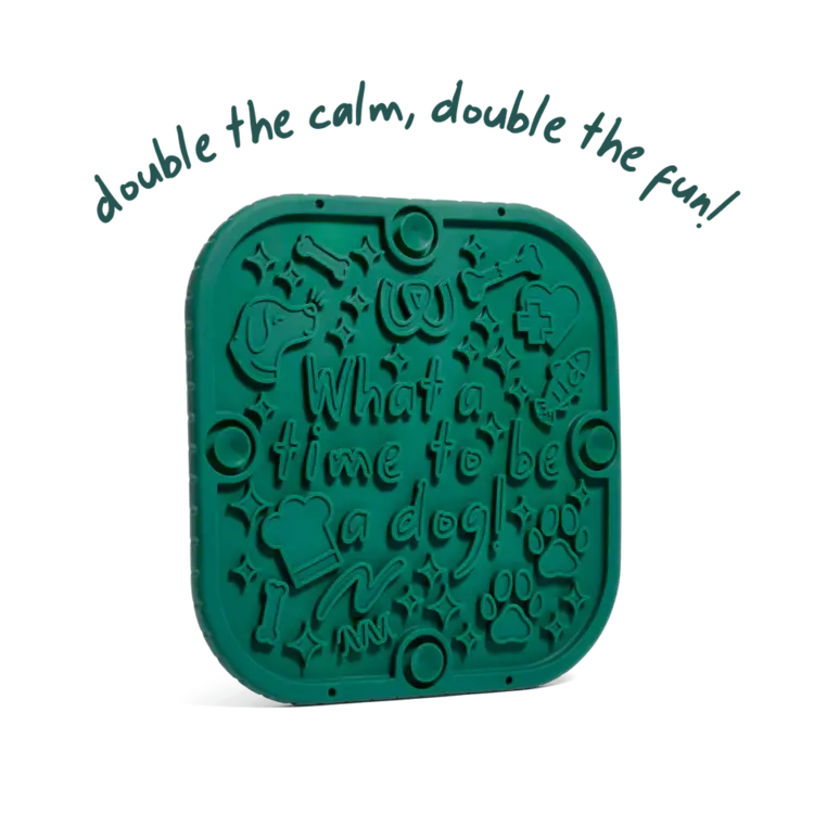 Woof FlipMat Green