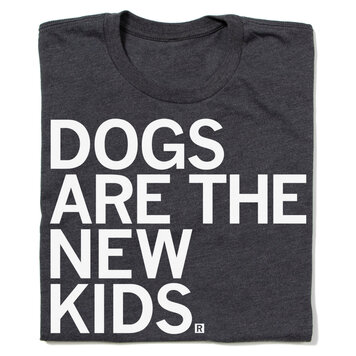 Raygun Dogs are The New Kids Charcoal T-Shirt