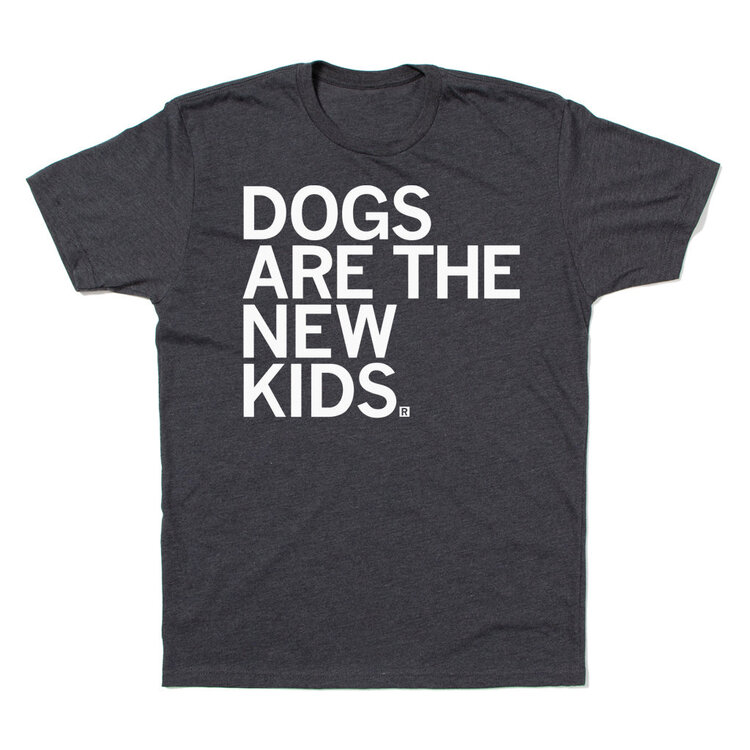 Raygun Dogs are The New Kids Charcoal T-Shirt
