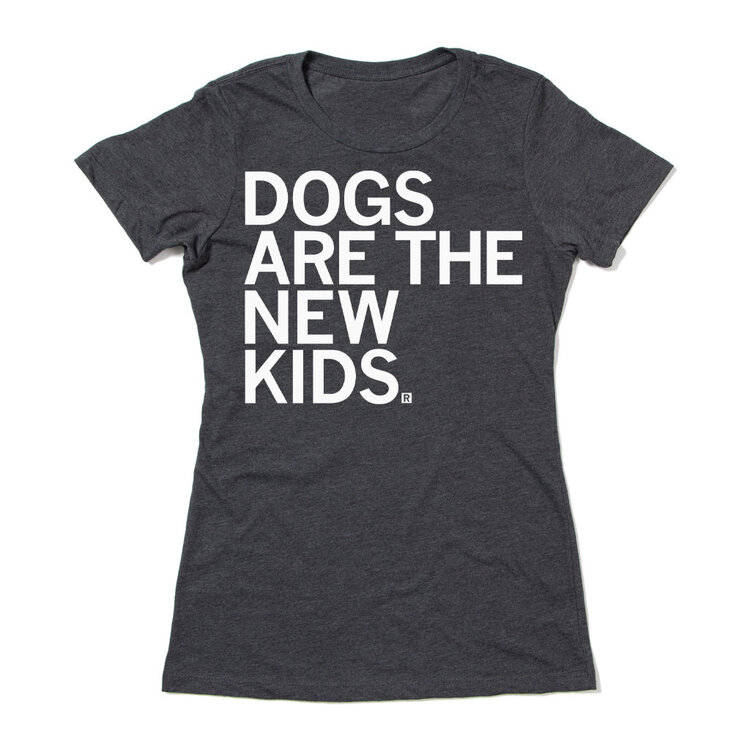 Raygun Dogs are The New Kids Charcoal T-Shirt