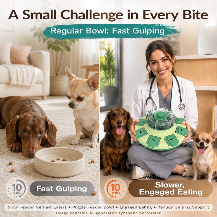 KADTC KADTC Dog Puzzle Lucky Wheel