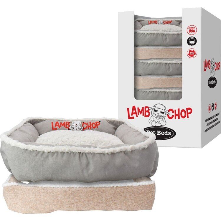 Happy Tails Lamb Chop Bed Small
