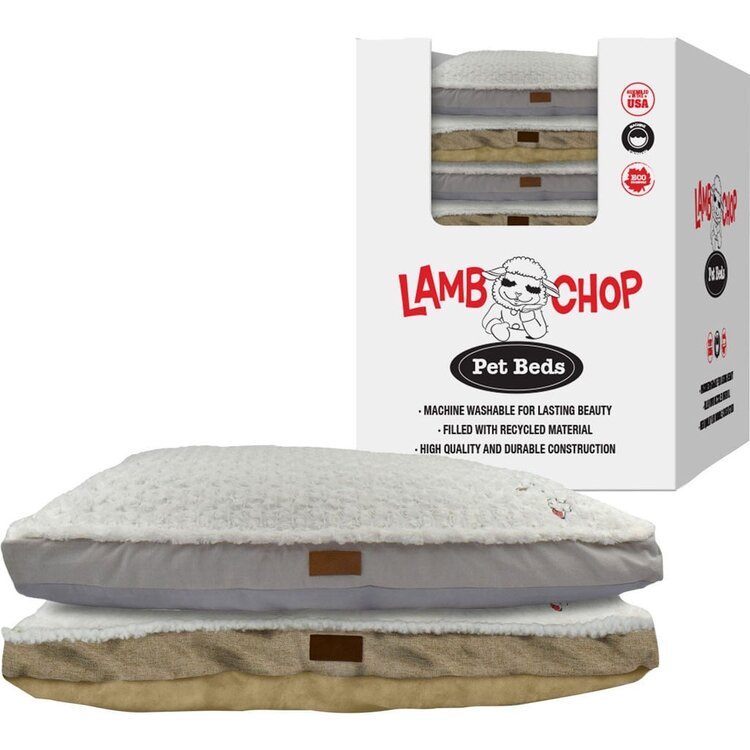 Happy Tails Lamb Chop Bed Small