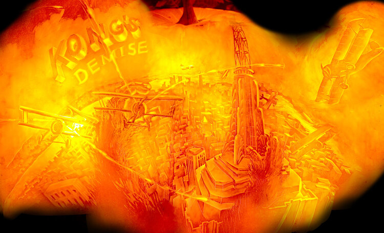Kong Jack O' Lantern