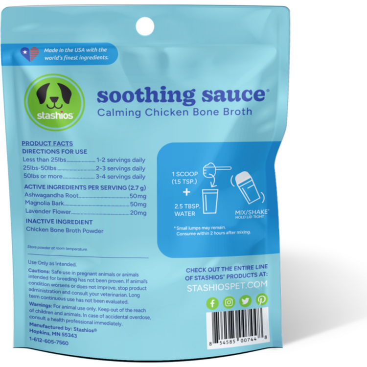 stachios Stashios Calming Chicken 3 oz