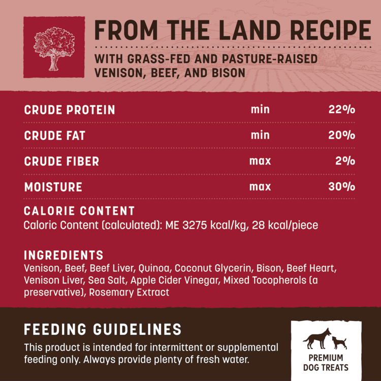 Earth Animal Holiday Jerky 4 oz