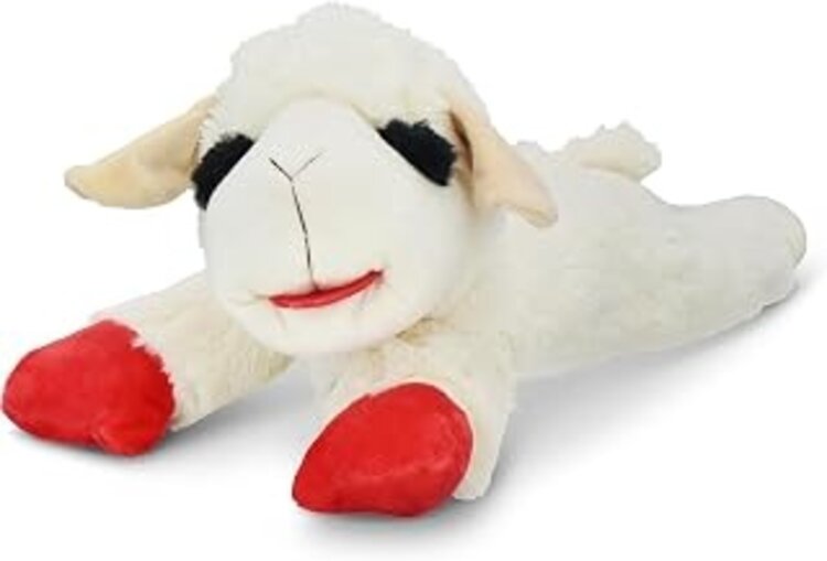 Halloween Orange Lamb Chop Toy 10"