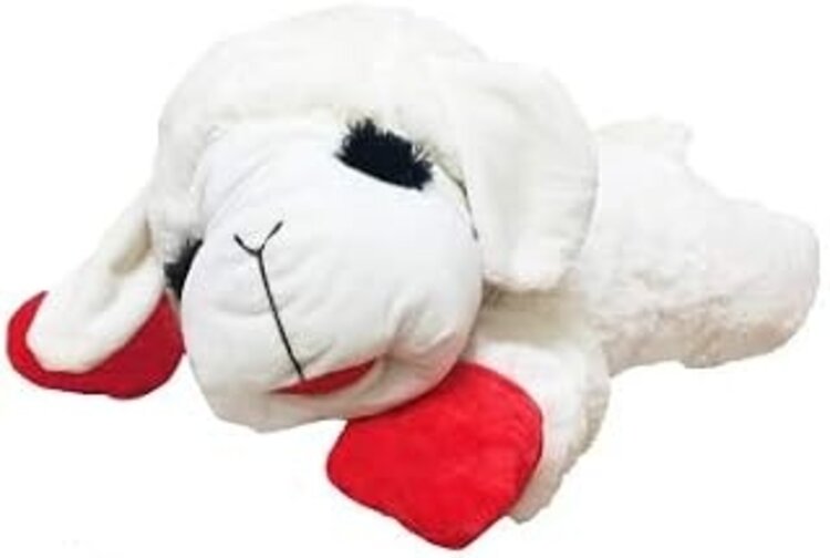 Halloween Orange Lamb Chop Toy 10"