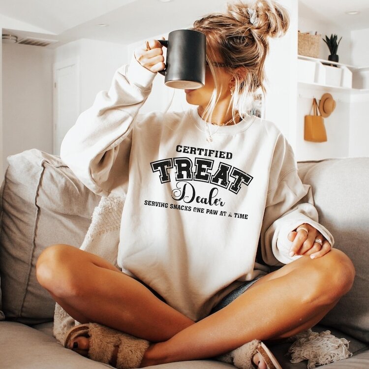 Hometana Treat Dealer Sweatshirt Eucalyptus