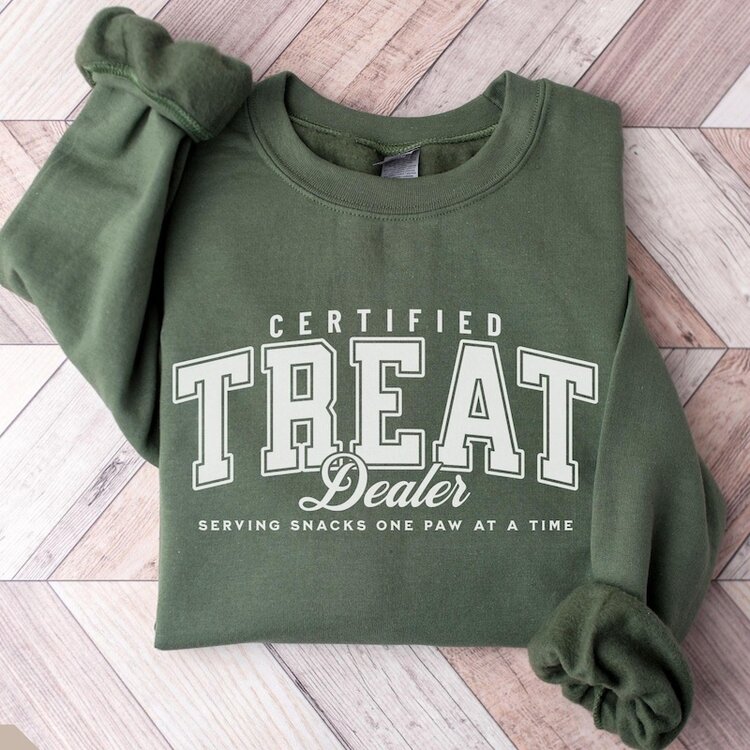 Hometana Treat Dealer Sweatshirt Eucalyptus
