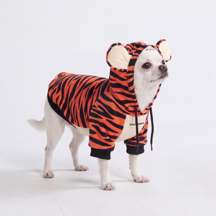 Spark Paws Spark Paws Hoodie Tiger