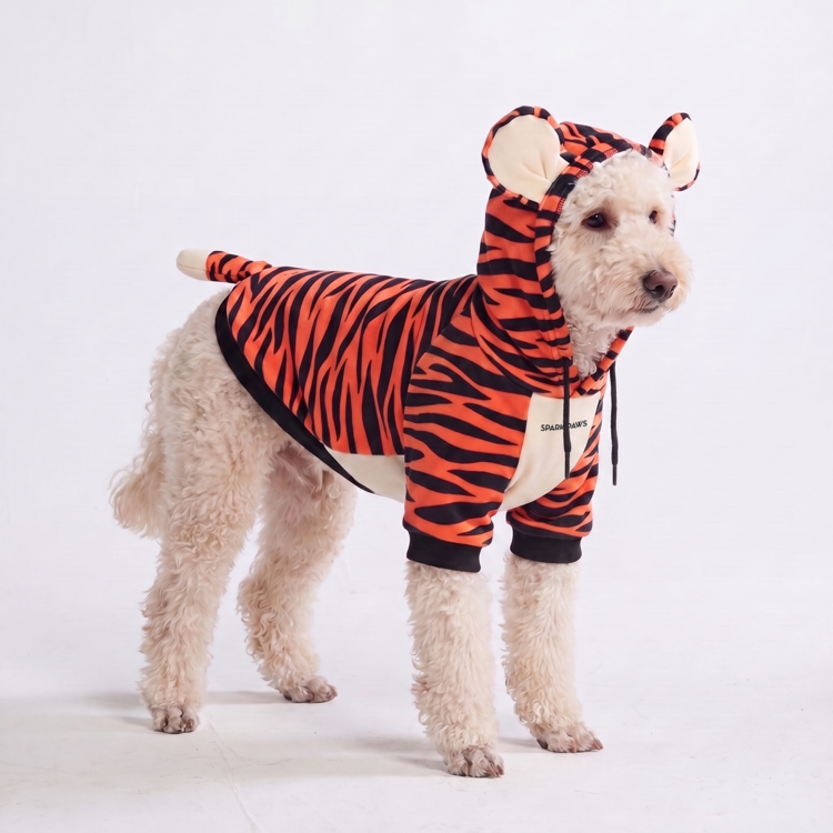 Spark Paws Spark Paws Hoodie Tiger