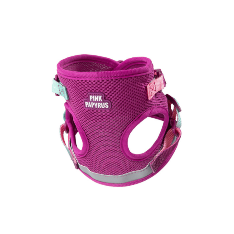 Pink Papyrus Cat Harness