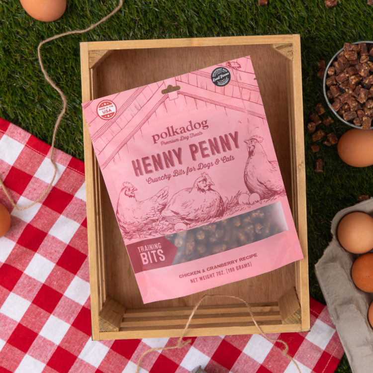 Polka D Henny Penny  Bits 7oz
