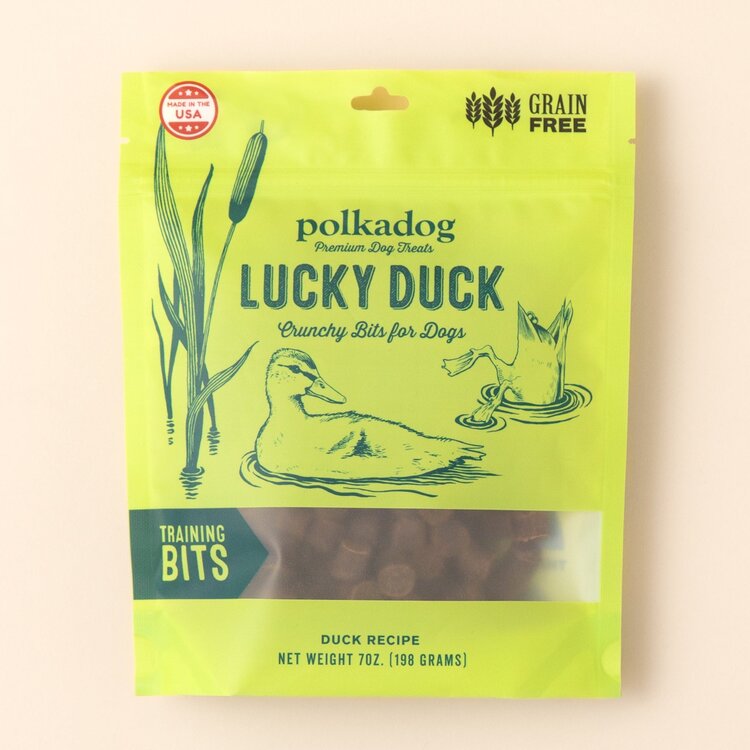 Polka D Lucky Duck Bits 7oz