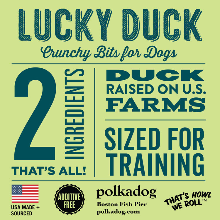 Polka D Lucky Duck Bits 7oz