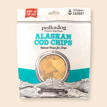 Polkadog Cod Chips 2.75oz