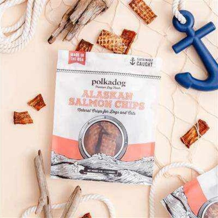 Polkadog Salmon Chips 2.75oz