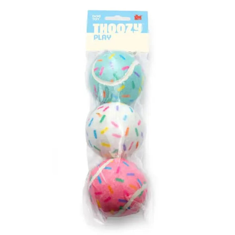 ThoozyPet Thoozy Pet Birthday Ball 3 pk