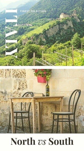 Italy Reds: North vs South