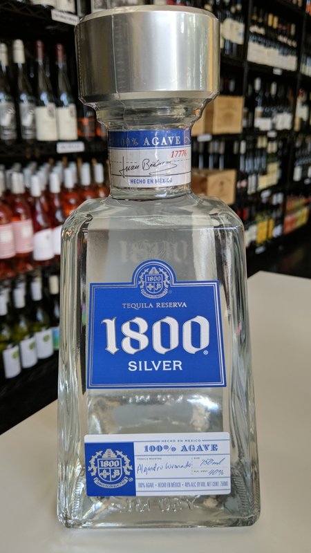 1800 1800 Silver Tequila  750ml