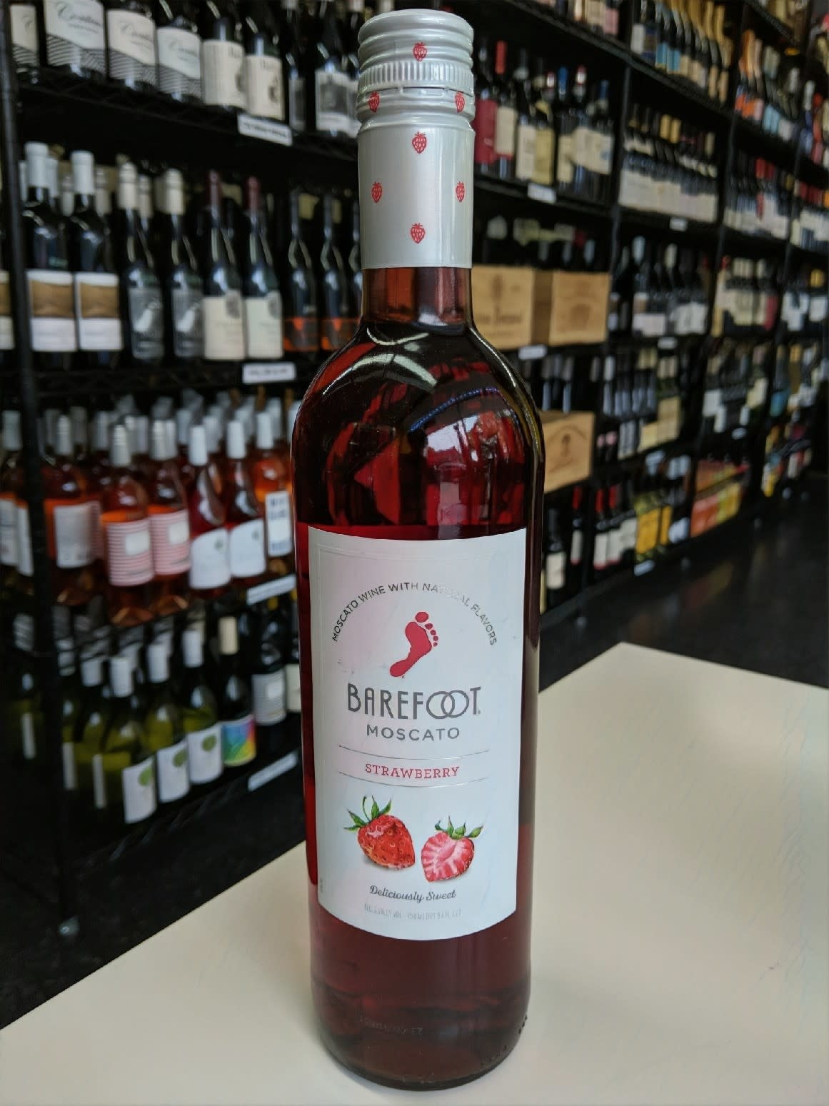 Barefoot Strawberry Moscato 2019 750ml Divino
