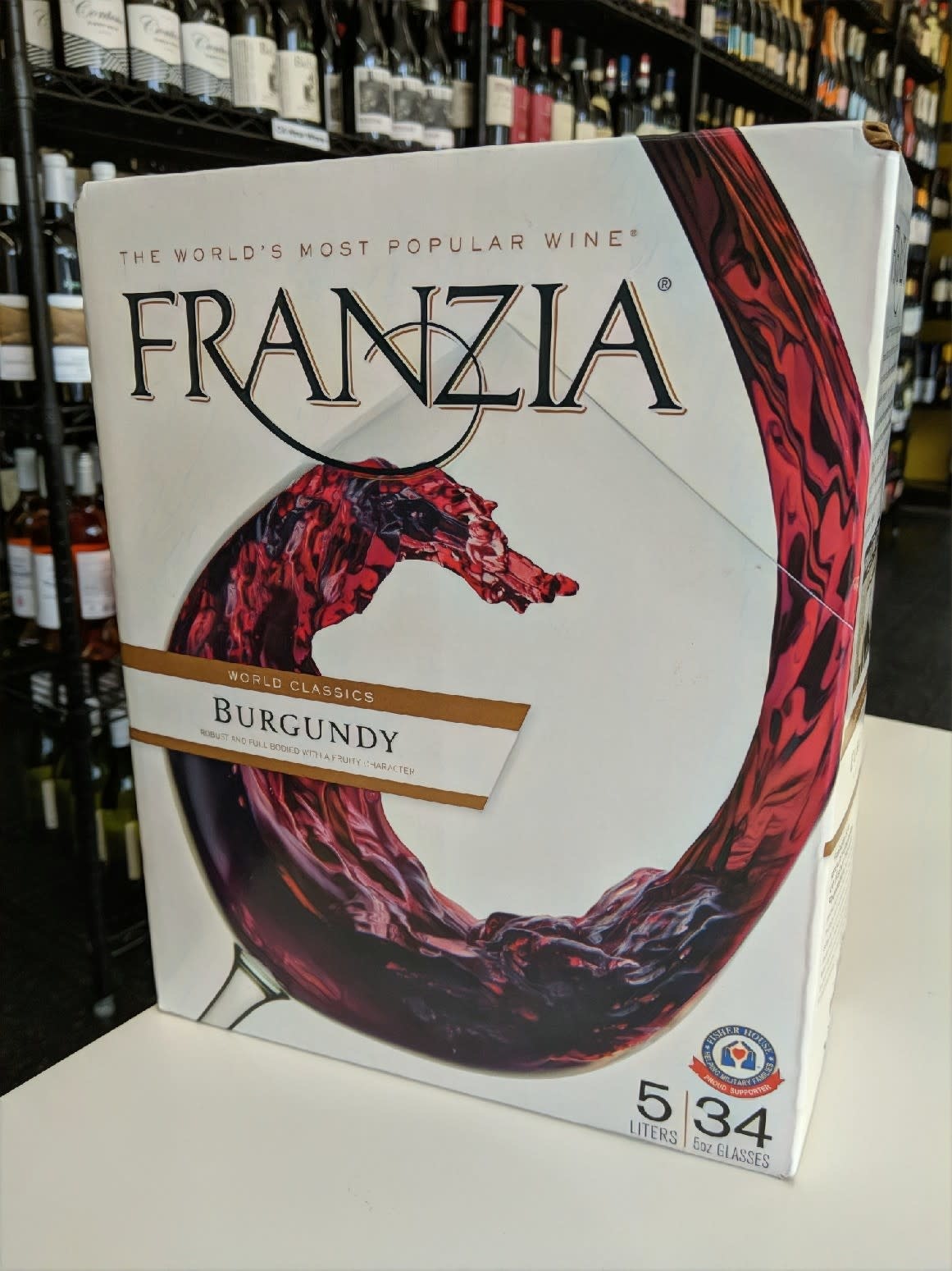 Box Wine Size Franzia