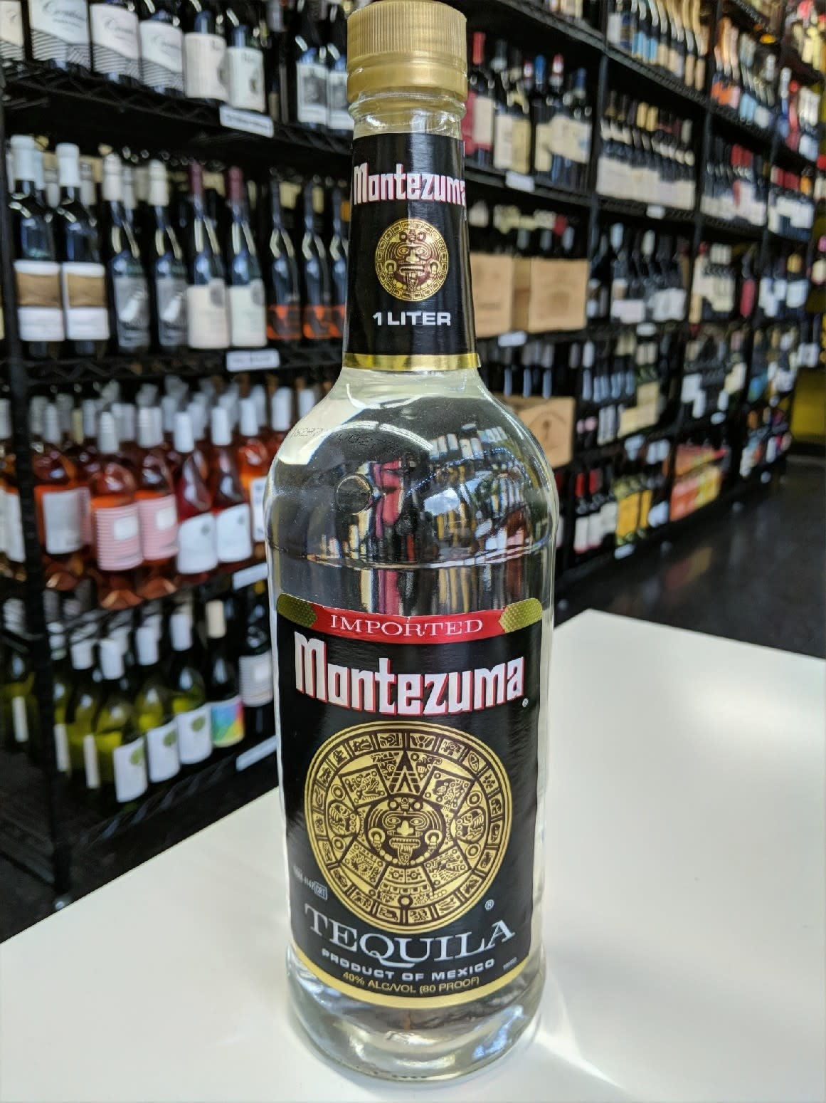 Montezuma Montezuma Blanco Tequila 1L