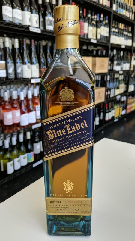 Johnnie Walker Scotch Blue Label Scotch 750ml