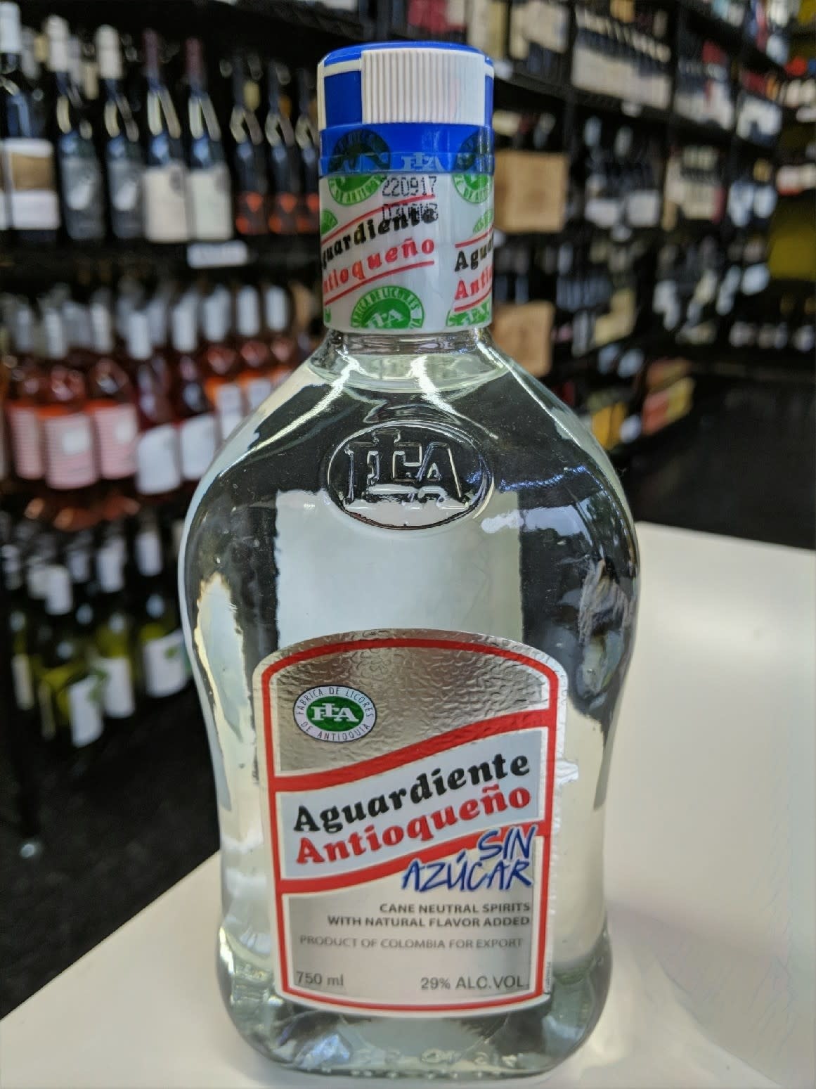 Antioqueno Aguardiente Antioqueño Sin Azucar 750ml