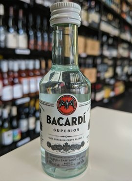Bacardi Bacardi Superior Rum 50ml