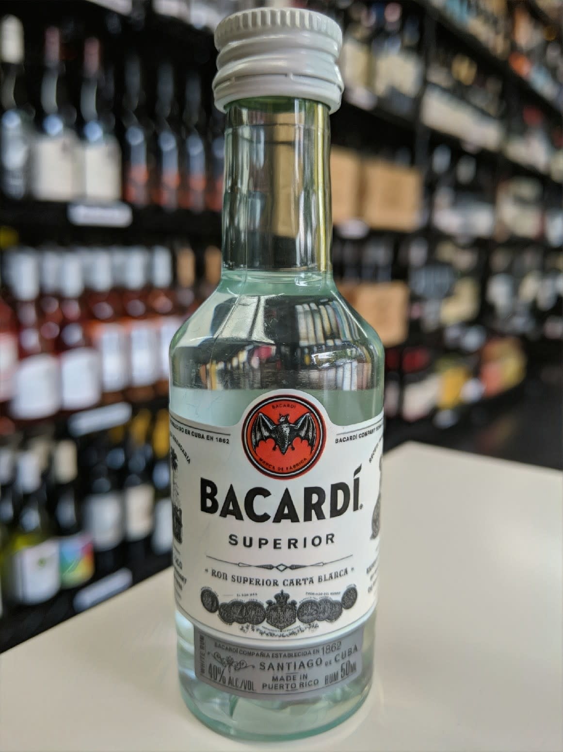 Bacardi Bacardi Superior Rum 50ml