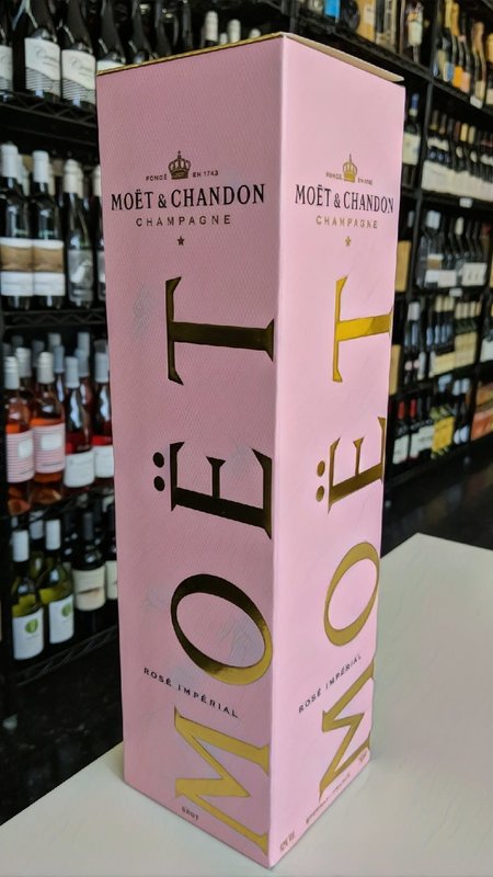 Moet & Chandon Champagne Rose Imperial Pink Bottle 750ml
