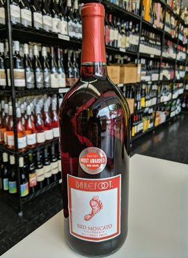 Barefoot Barefoot Red Moscato NV 1.5L