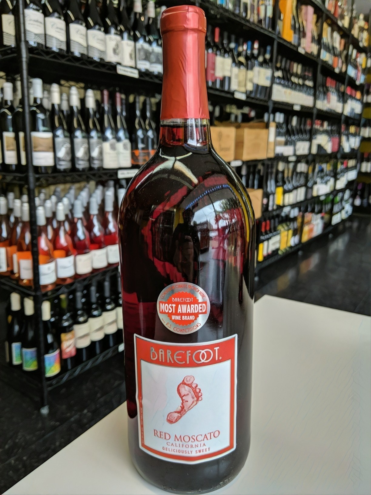Barefoot Barefoot Red Moscato NV 1.5L