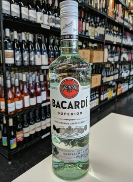 Bacardi Bacardi Superior Rum 750ml