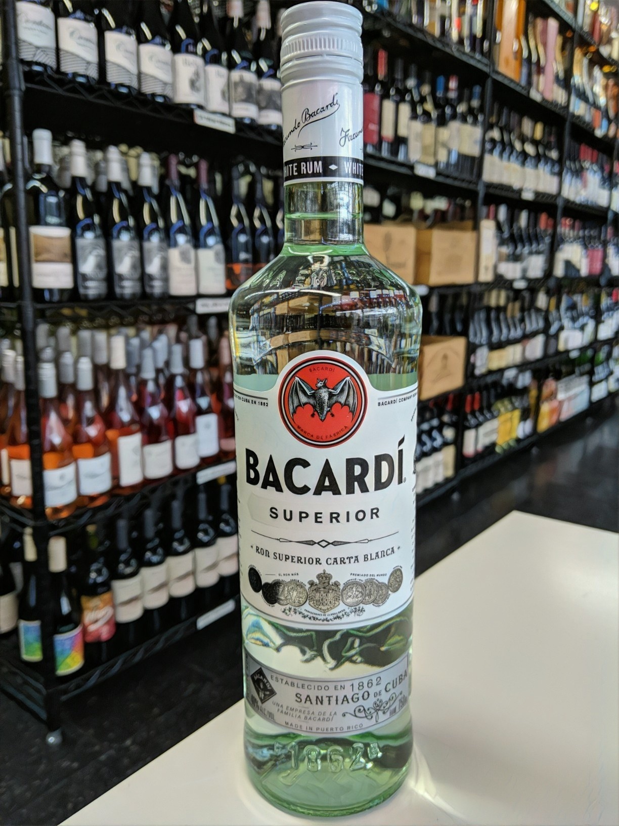 Bacardi Bacardi Superior Rum 750ml