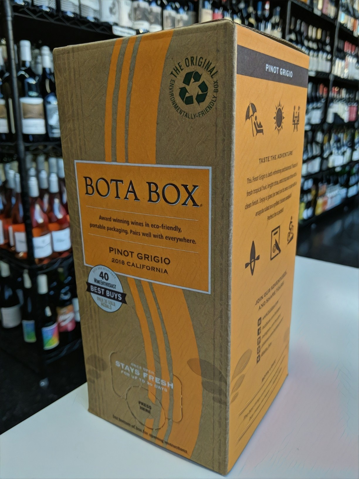 Bota Box Bota Box Pinot Grigio NV 3L