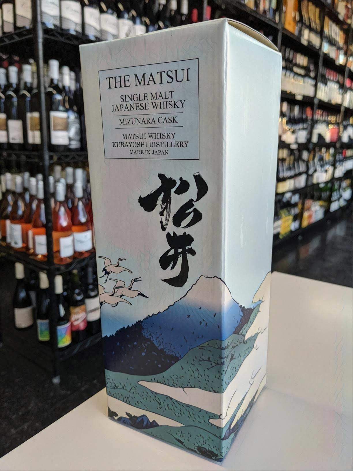 Matsui Whisky The Matsui Single Malt Mizunara Cask Japanese Whisky 750ml