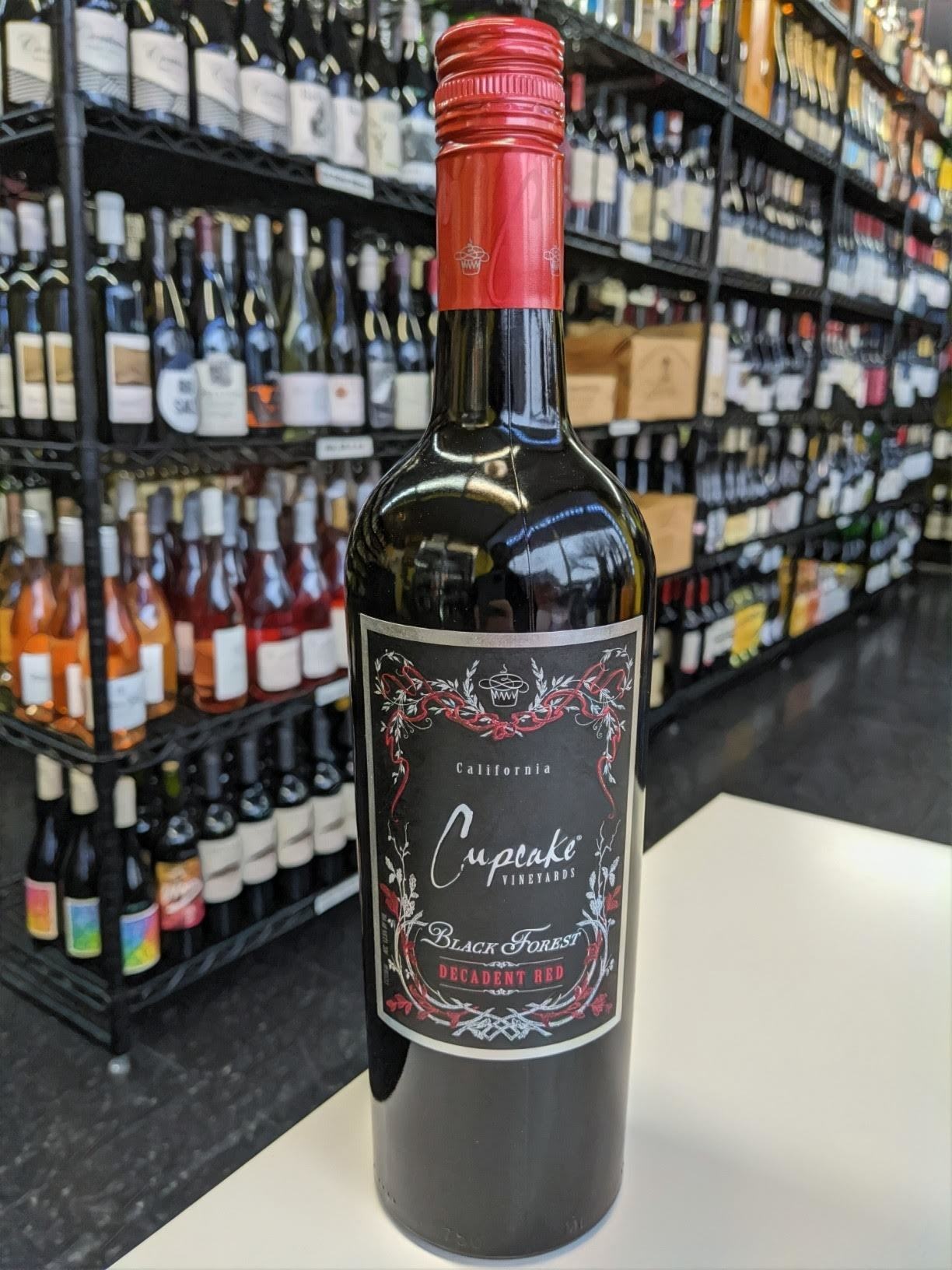 Cupcake Cupcake Black Forest Decadent Red 2018 750ml