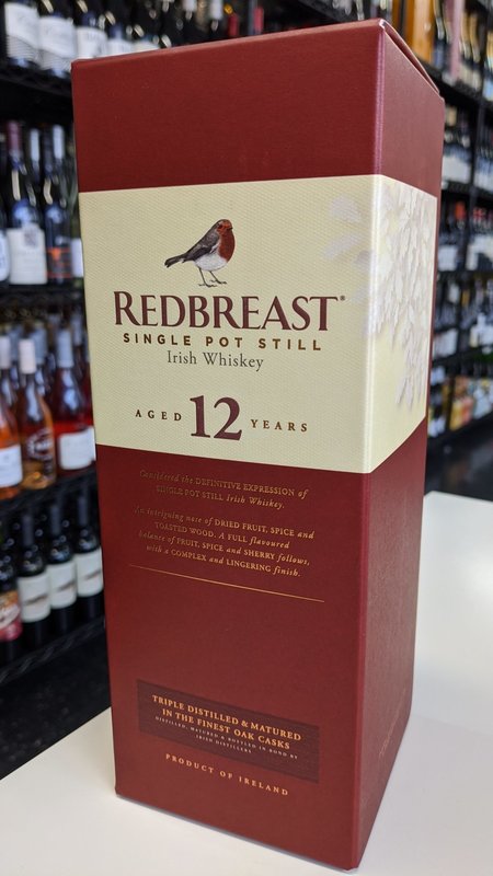Redbreast 12 years Aged Irish Whiskey - 750 ml bottle