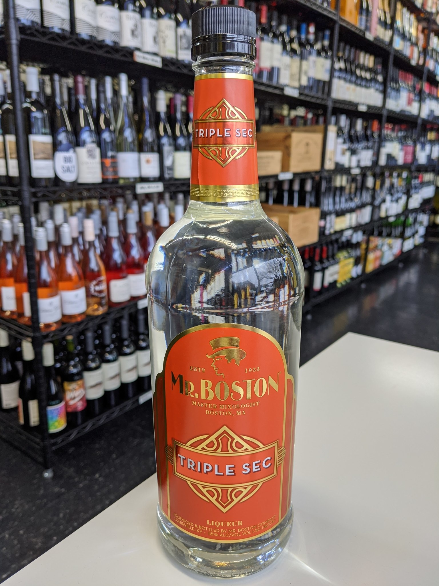 Mr Boston Triple Sec Liqueur 1L Divino